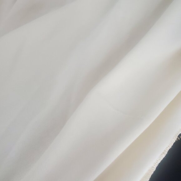 Steve Madden size Small Full Zip Full Lined Peach Lace Mini Skirt Elastic Waist - Picture 12 of 14